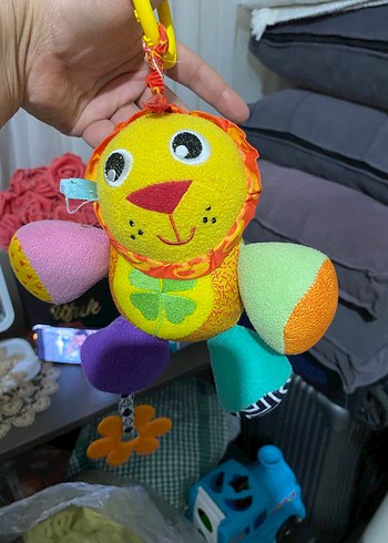 Renkli Asılabilir Aslan Diş Kaşıyıcı Oyuncak - Görsel 2