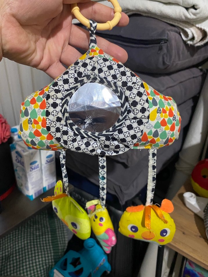 Renkli Asılabilir Aslan Diş Kaşıyıcı Oyuncak - Görsel 4