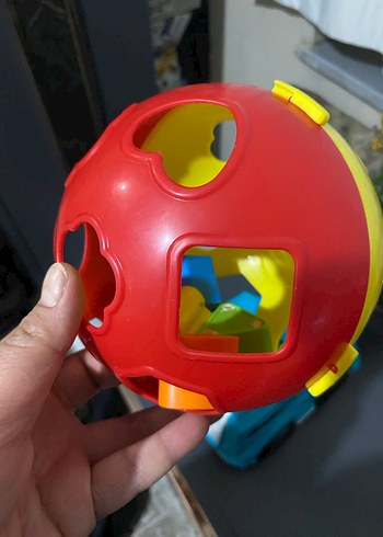 Renkli Tren ve Şekilli Top Oyuncak - Görsel 4