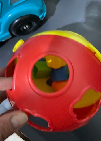 Renkli Tren ve Şekilli Top Oyuncak - Görsel 5