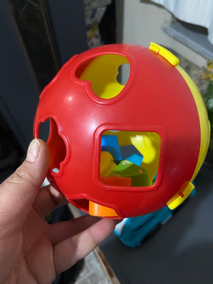 Renkli Tren ve Şekilli Top Oyuncak - Görsel 4