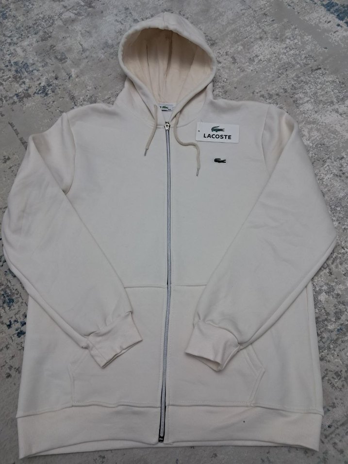 ERKEK KAPŞONLU SWEATSHİRT TAM FERMUAR  HIRKA POLAR - Görsel 3