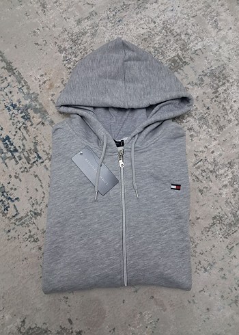 ERKEK KAPŞONLU SWEATSHİRT TAM FERMUAR  HIRKA POLAR - Görsel 6