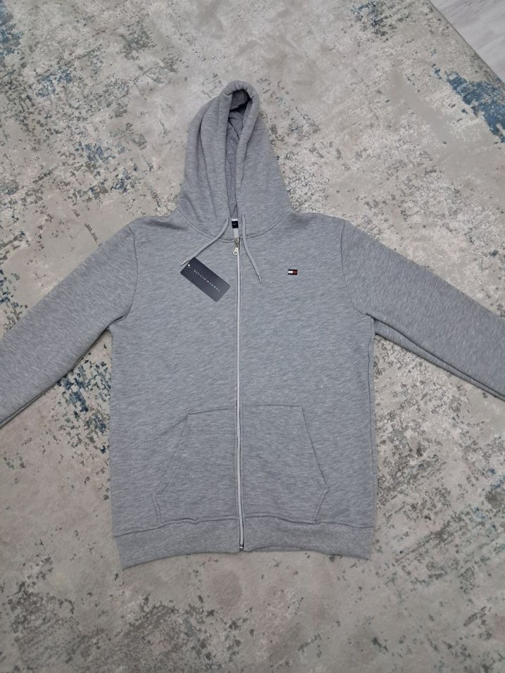 ERKEK KAPŞONLU SWEATSHİRT TAM FERMUAR  HIRKA POLAR - Görsel 4