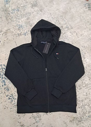 ERKEK KAPŞONLU SWEATSHİRT TAM FERMUAR  HIRKA POLAR - Görsel 3