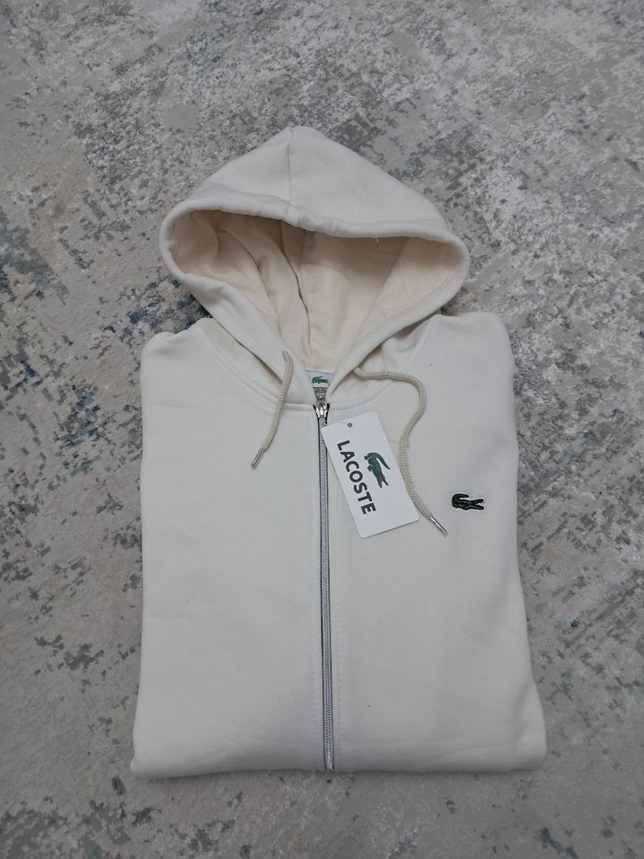 ERKEK KAPŞONLU SWEATSHİRT TAM FERMUAR  HIRKA POLAR - Görsel 5