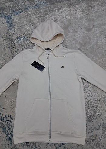 ERKEK KAPŞONLU SWEATSHİRT TAM FERMUAR  HIRKA POLAR - Görsel 2