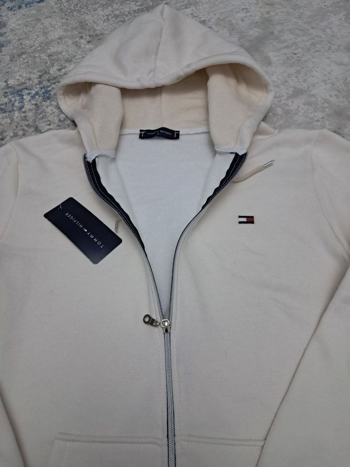 ERKEK KAPŞONLU SWEATSHİRT TAM FERMUAR  HIRKA POLAR - Görsel 3