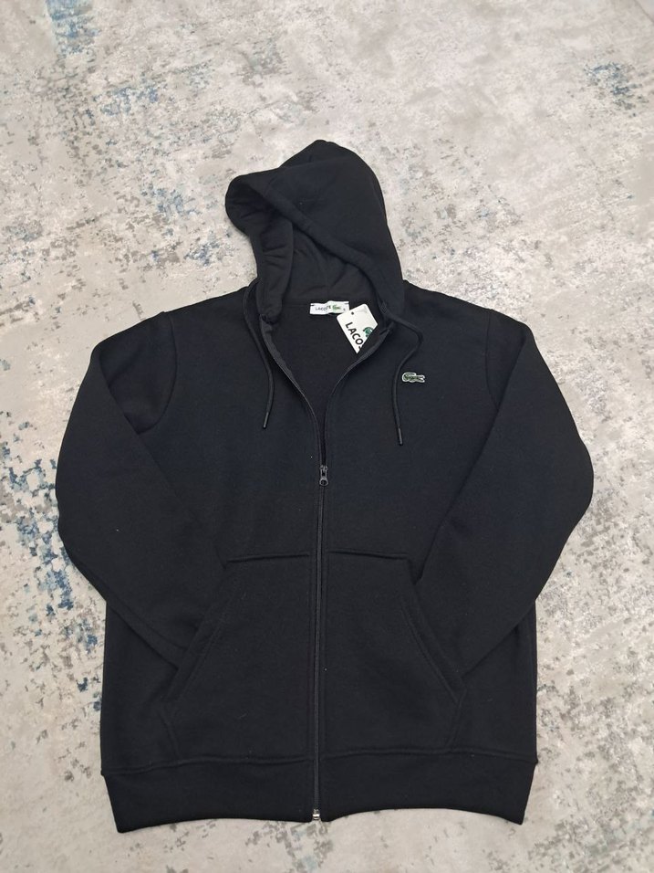 ERKEK KAPŞONLU SWEATSHİRT TAM FERMUAR  HIRKA POLAR - Görsel 3