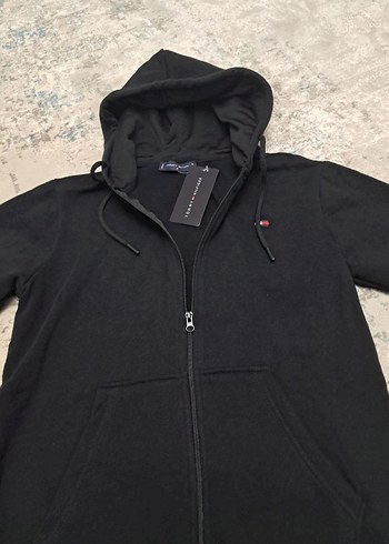 ERKEK KAPŞONLU SWEATSHİRT TAM FERMUAR HIRKA POLAR - Görsel 2