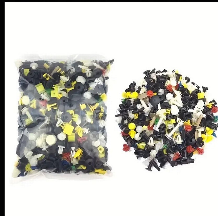 Renkli oto kaporta çamurluk tampon klipsleri - Görsel 4