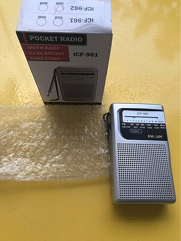 ICF 962 Sıfır Radyo