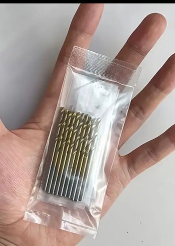 50 adet Çeşitli Boylarda Titanyum Kaplama Matkap uçları - Görsel 9