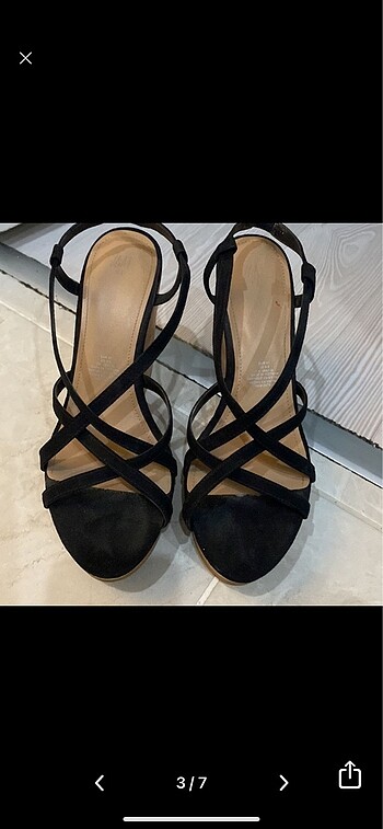 H&M Bayan dolgu topuklu ayakkabı