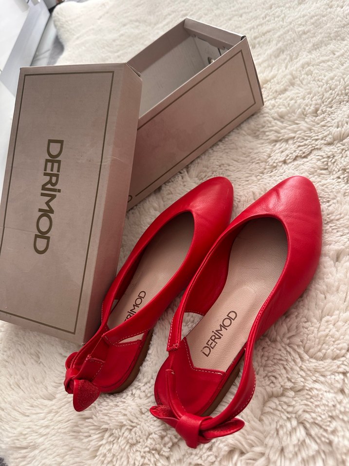 Kırmızı Deri Fiyonklu HIZLI OLAN KAPSIN  - Görsel 4