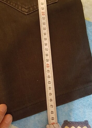 38 Beden gri Renk Füme kot şort