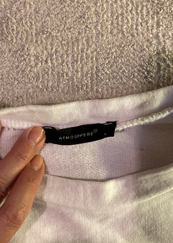 Kadın Mickey Baskılı Pamuklu Sweatshirt - Görsel 4