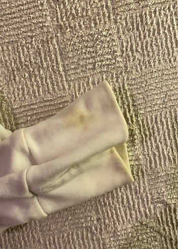 Fermuarlı Beyaz Gri Uzun Kollu Sweat - Görsel 6