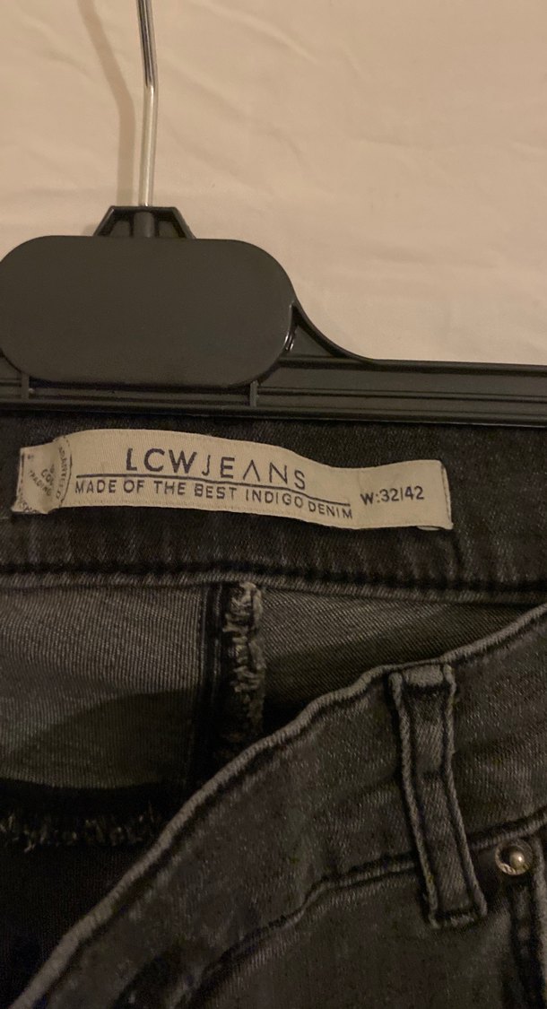 Gri Regular Fit Midi Kadın Kot Pantolon - Görsel 2