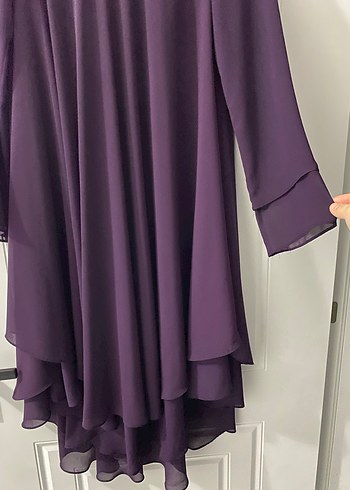 Uzun Mor Kadın Tunik - Görsel 2