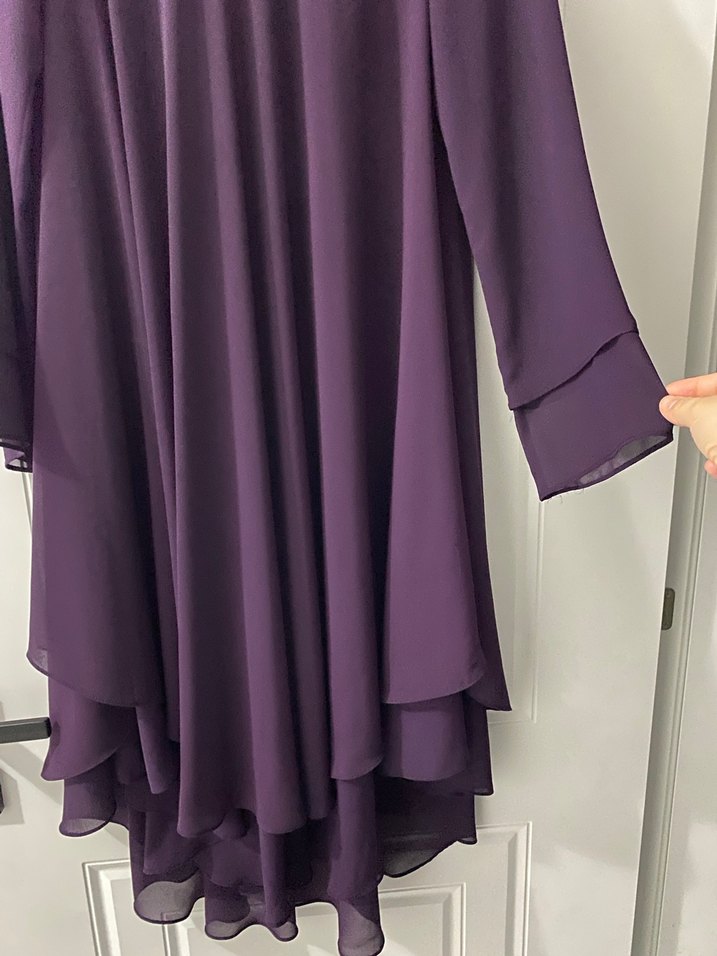 Uzun Mor Kadın Tunik - Görsel 2