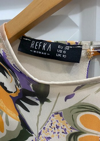 Çiçek Desenli Bohem Midi Tunik - Görsel 2