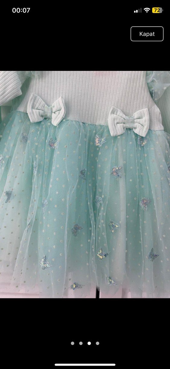 Bebek 4 adet elbise 
Çoklu elbise - Görsel 5