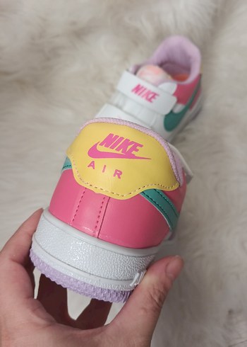 34 Beden Nike Kız Çocuk Çok Renkli Velcro Spor Ayakkabı