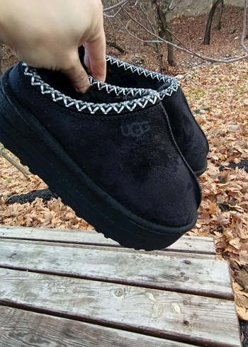 tüylü kalın taban ugg