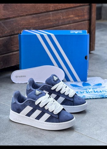 Kadın Mavi Adidas Spor Ayakkabı