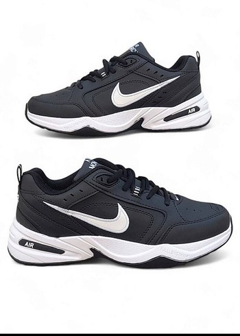 Nike Air monarch Siyah Modern Klasik Spor Ayakkabı