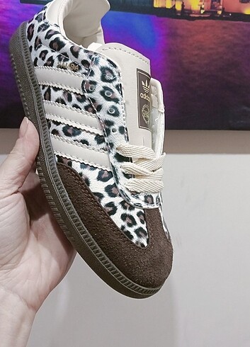Adidas Samba ithal leopar