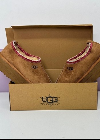 UGG Tazz slipper Kahverengi Süet Kadın Dolgu Topuk Ev Terliği