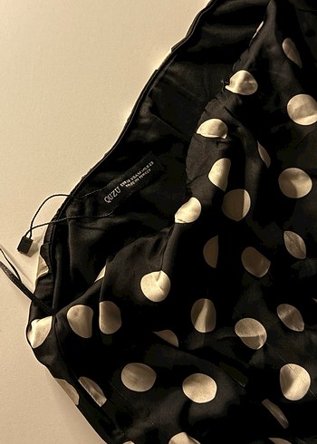 Siyah Puantiyeli gömlek - Görsel 2