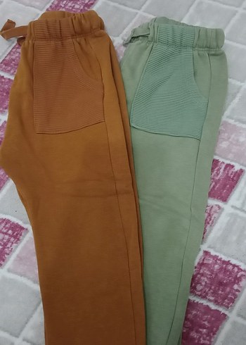 Erkek Çocuk Pastel Renkli Bol Kesim Pantolon 2.li