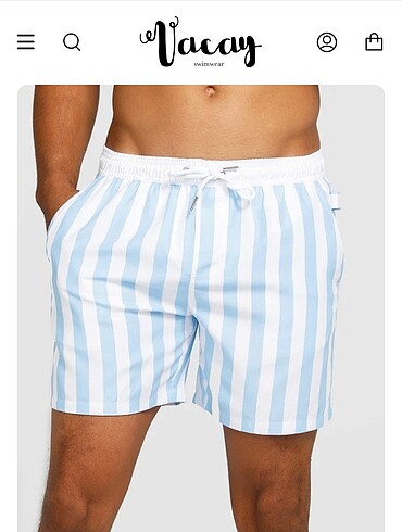 Vacay Swimwear sıfır mayo şort