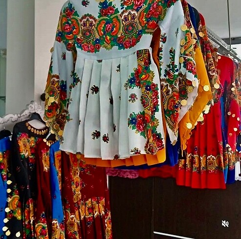 Standart Beden Beden Çocuk yöresel elbise