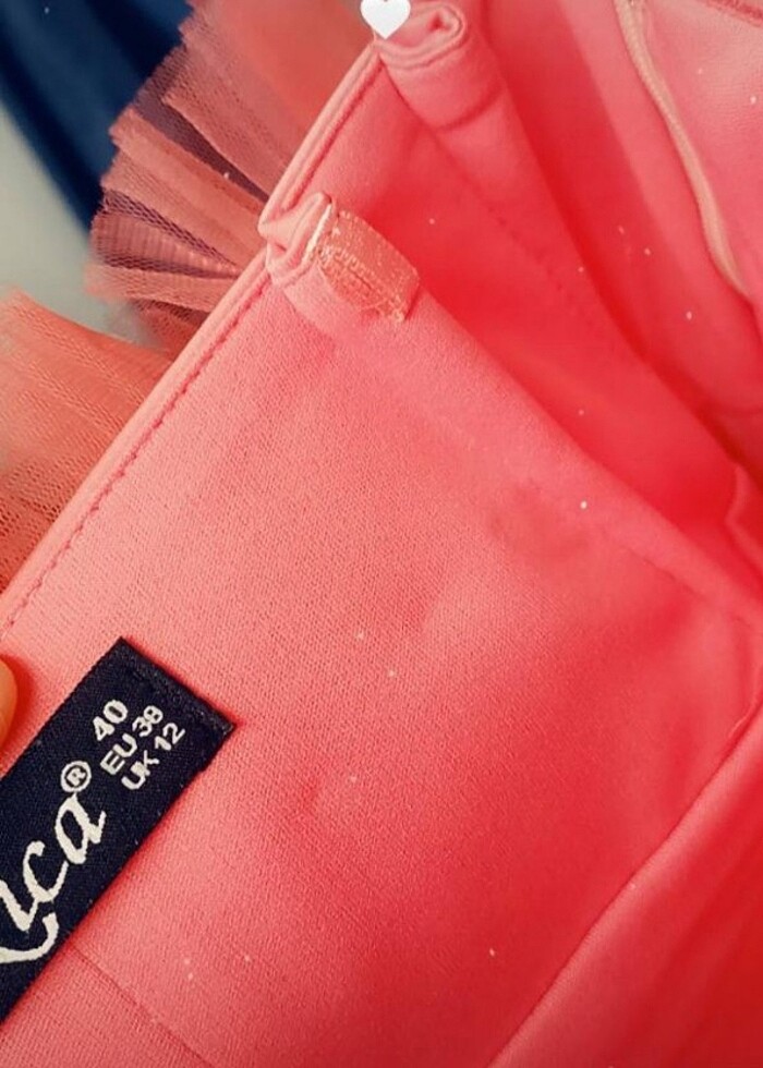 Nar Çiçeği Mini Abiye - Görsel 4