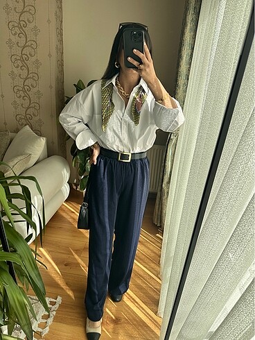 s Beden Tencel pantolon