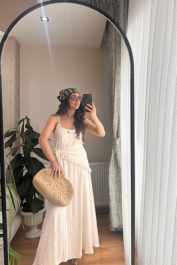 Askılı elbise - Görsel 10