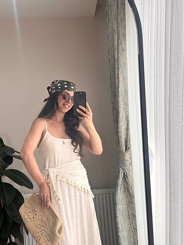 Askılı elbise - Görsel 8