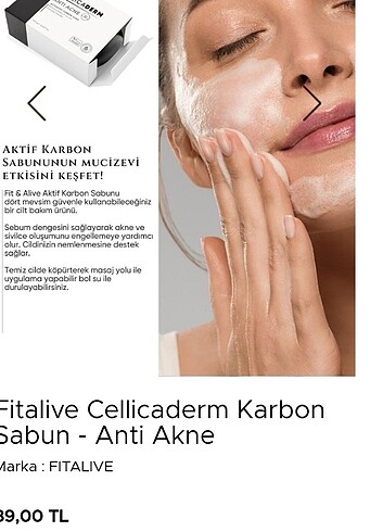 Diğer Fit Alice karbon sabun