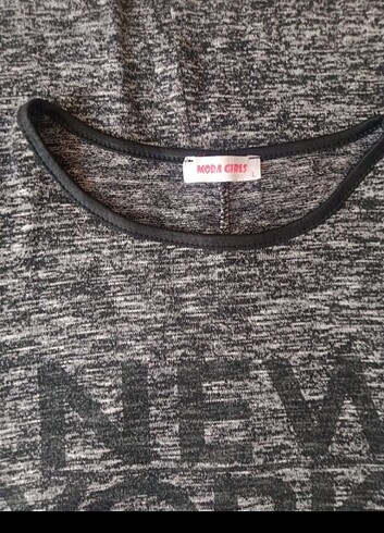 m Beden gri Renk Moda girls elbise