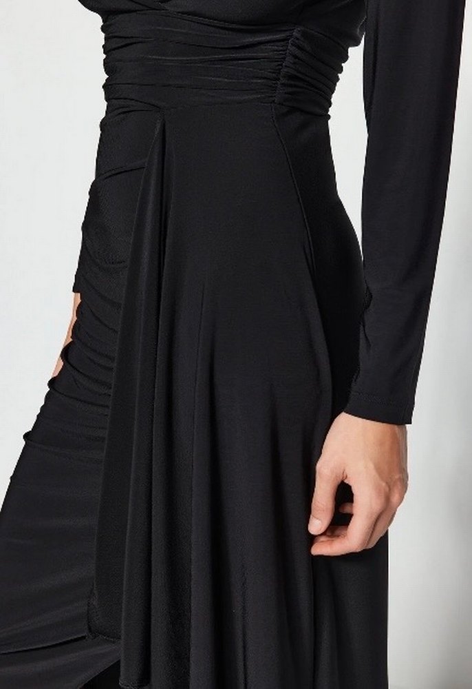 Siyah vücuda oturan uzun kollu - Görsel 5