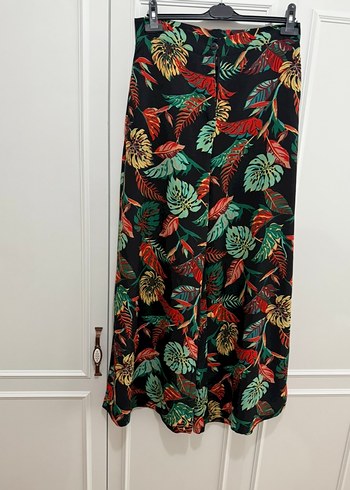 Kadın Bol Paça Kumaş Pantolon - Görsel 5