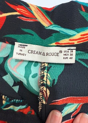 Kadın Bol Paça Kumaş Pantolon - Görsel 4