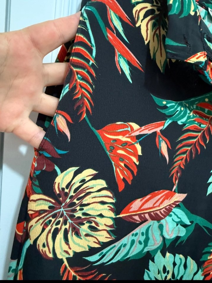 Kadın Bol Paça Kumaş Pantolon - Görsel 3