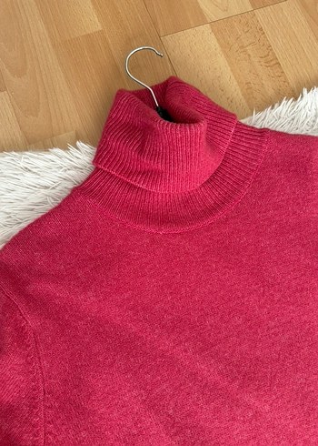 Balıkçı Yaka Triko Elbise - Görsel 6