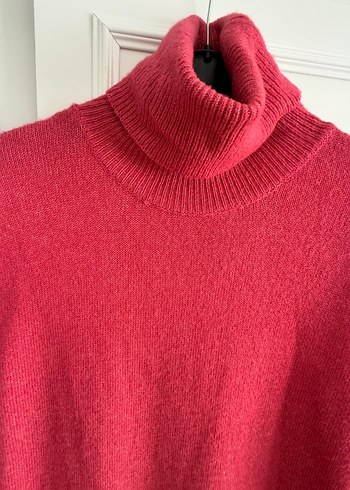 Balıkçı Yaka Triko Elbise - Görsel 3