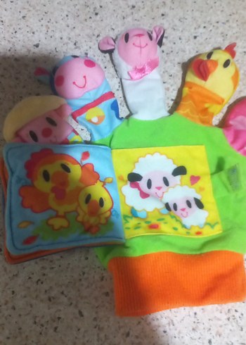 Renkli Hayvan Figürlü Parmak Kuklası playskool - Görsel 5